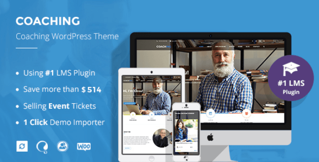 Speaker and Life Coach WordPress Theme