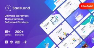 SaasLand WordPress Theme free download