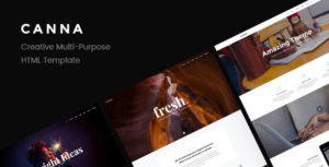 Canna HTML Theme Free Download