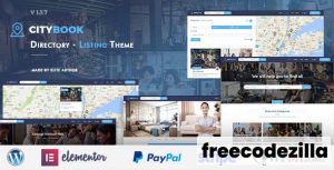 CityBook WordPress Theme Nulled free download