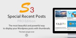 Special Recent Posts PRO Edition
