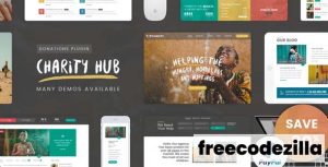 Charity Hub WordPress Theme Free Download