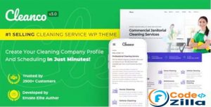 Cleanco - Cleaning Service Company WordPress Theme