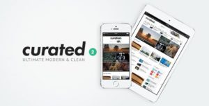 Curated WordPress Theme free download