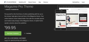 Genesis Magazine Pro + Genesis v2.2.6 WordPress Theme