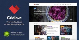 Gridlove WordPress Theme Free Download