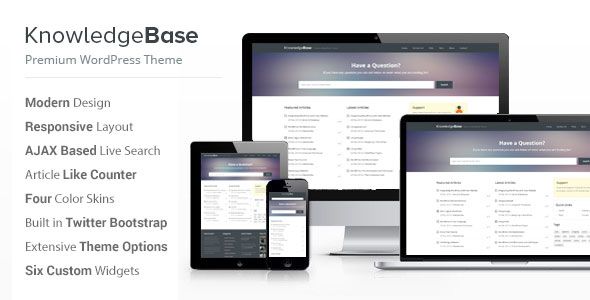 Knowledge Base WordPress Theme Free Download