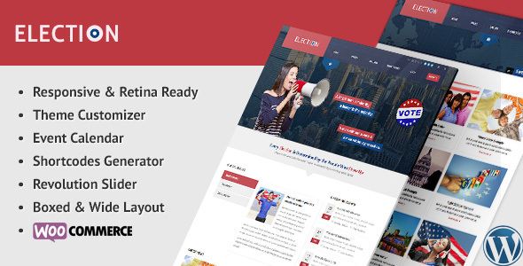 Election WordPress Theme Free Download