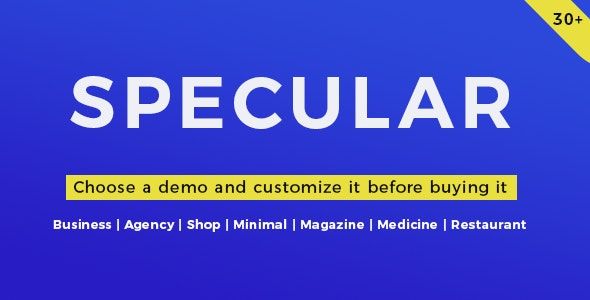 Specular WordPress Theme