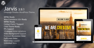 jarvis theme wordpress free download