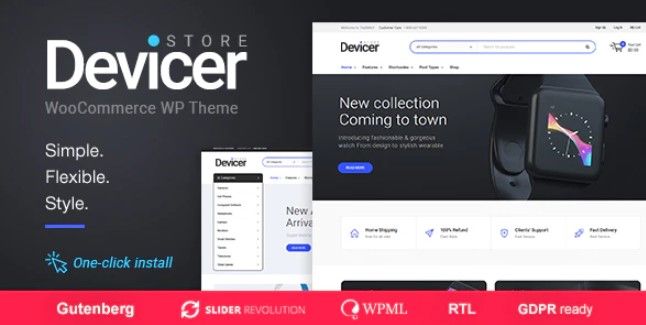 Devicer wordpress theme
