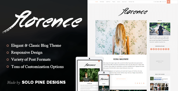 Florence WordPress Theme free download