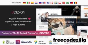 uDesign WordPress Theme Free Download