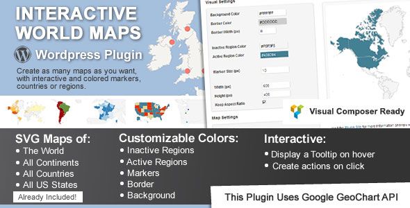 interactive world maps wordpress plugin free download