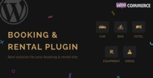 RnB - WooCommerce Booking & Rental Plugin Free Download