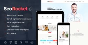 Seo Rocket v1.3 - Advertising & Marketing WordPress Theme
