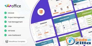 Woffice Nulled v4.0.11 – Intranet/Extranet WordPress Theme