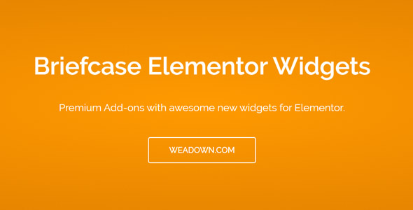Briefcase Elementor Widgets Nulled