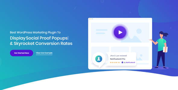 NotificationX Pro Nulled - WordPress Marketing Plugin