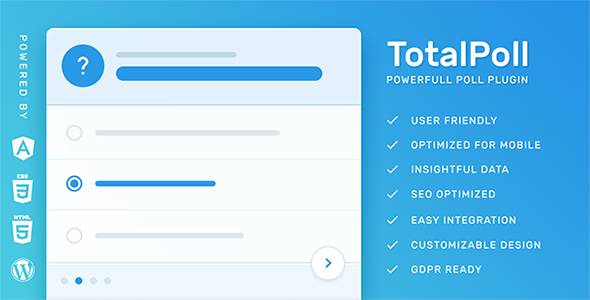TotalPoll Pro Nulled - Responsive WordPress Poll Plugin