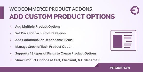 WooCommerce Custom Product Addons Nulled