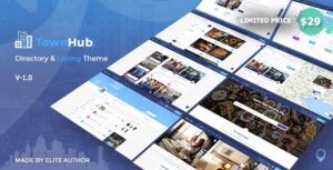 TownHub Nulled – Directory & Listing WordPress Theme