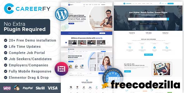 Careerfy - Job Board WordPress Theme