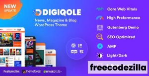 Digiqole – News Magazine WordPress Theme