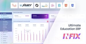 InfixEdu Nulled - School Management System Software