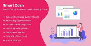 Smart Cash v3.1 - Multi Company Accounts Billing & Inventory(SaaS)