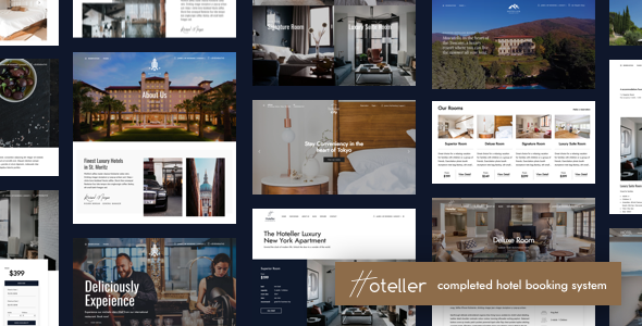 Hoteller WordPress Theme Nulled free download