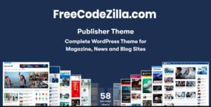 Publisher – Newspaper and Magazine WordPress Theme Free Download