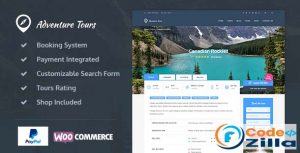Adventure Tours WordPress Theme free download