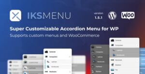 Iks Menu WordPress Plugin free download