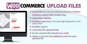 woocommerce upload files free download