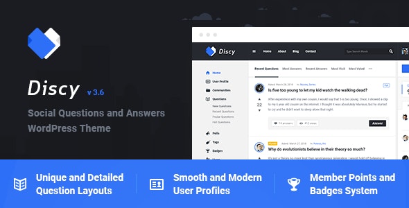 Discy WordPress Theme free download