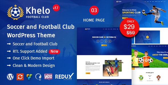 Khelo WordPress Theme free download