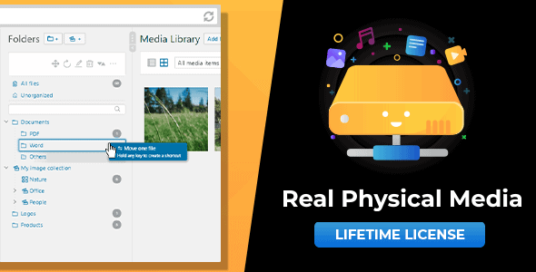 WordPress Real Physical Media Plugin Free Download