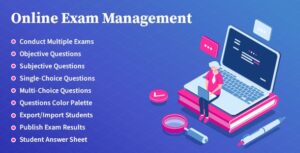 Online Exam Management WordPress Plugin Free Download