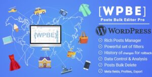 WordPress Posts Bulk Editor Professional Free Download