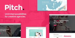 Pitch WordPress Theme Free Download