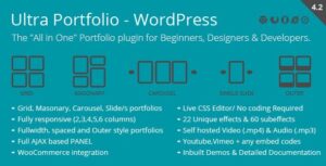 Ultra Portfolio WordPress Plugin Free Download