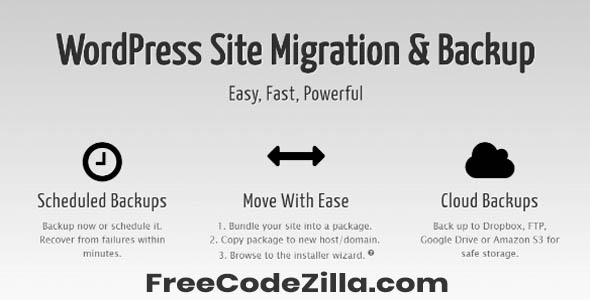 Duplicator Pro – WordPress Site Migration & BackUp Plugin Free Download