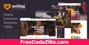 Asting – Charity & Donation WordPress Theme Free Download