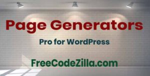Page Generators Pro For WordPress Free Download