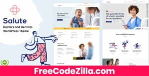 Salute Medical WordPress Theme Free Download