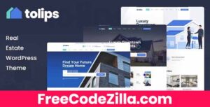 Tolips – Real Estate WordPress Theme Free Download