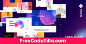 Brook - Agency Business Creative WordPress Theme Free Download