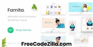 Famita – Minimalist WooCommerce WordPress Theme Free Download