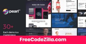 Pearl Nulled - Corporate Business WordPress Theme Free Download